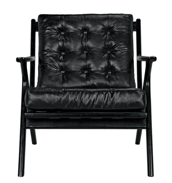 Lauda Chair with Black Leather
