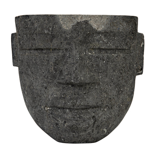 Moore Hanging Mask, Black Marble