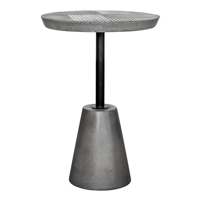 FOUNDATION OUTDOOR ACCENT TABLE GREY