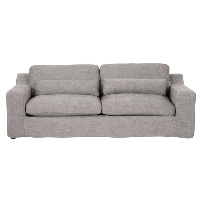 BRYANT 96" WIDE ARM SLIPCOVER SOFA Feather Gray