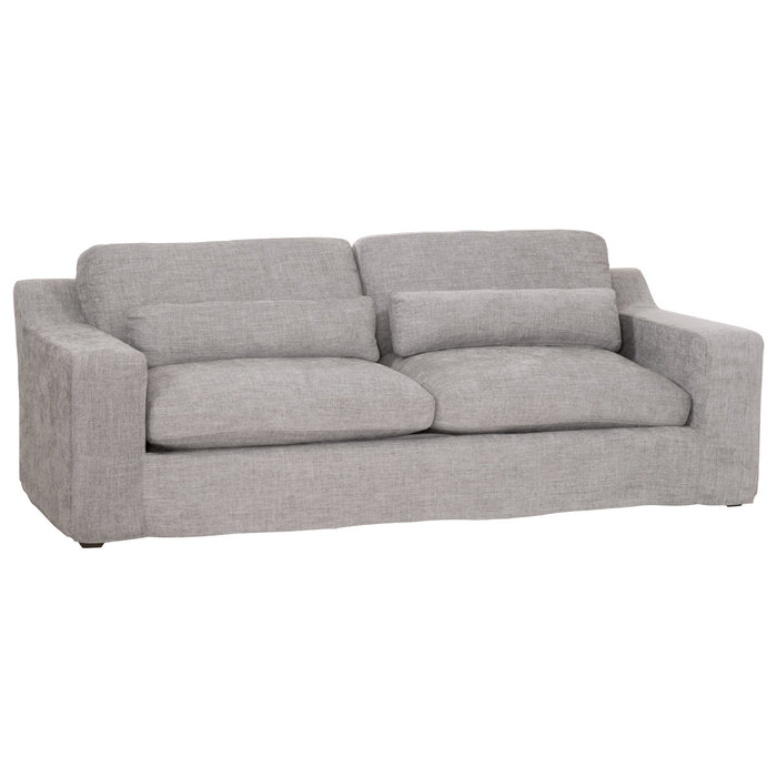 BRYANT 96" WIDE ARM SLIPCOVER SOFA Feather Gray
