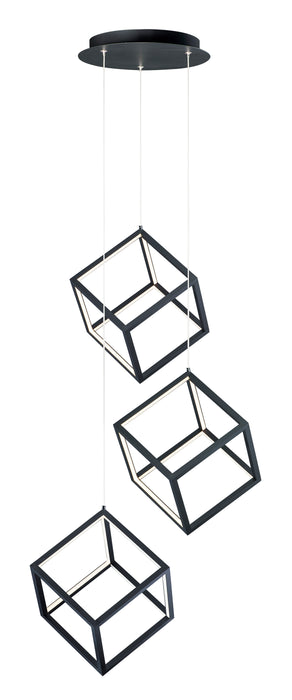 4 Square-Multi-Light Pendant