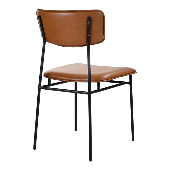 SAILOR DINING CHAIR BROWN