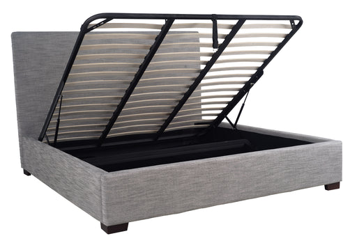 Finlay Storage King Bed - Dovetail Grey Linen