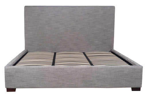 Finlay Storage King Bed - Dovetail Grey Linen