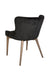 Mila Dining Chairs - Black Velvet (Set of 2)