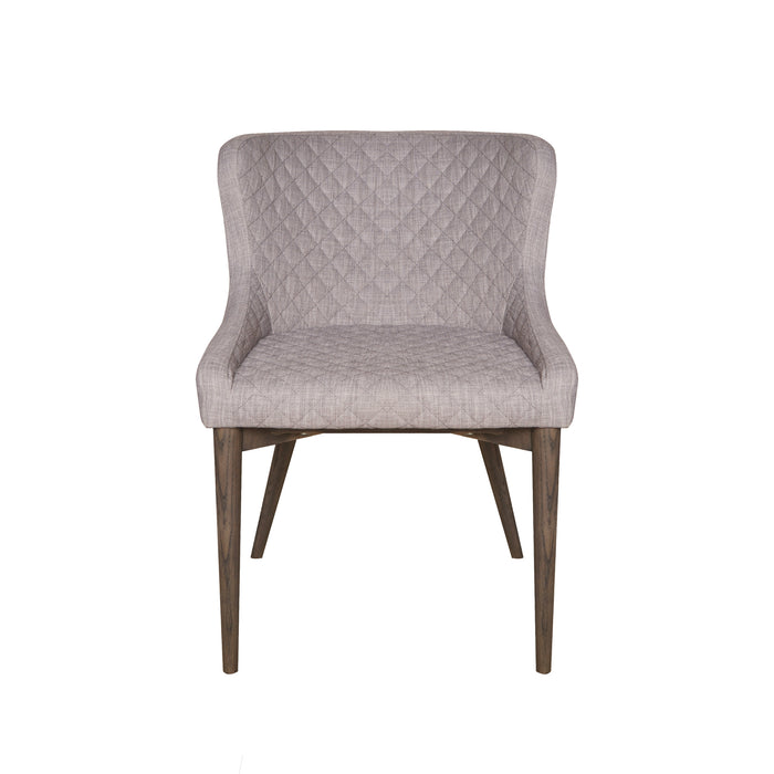 Mila Dining Chairs - Light Grey (Set of 2)