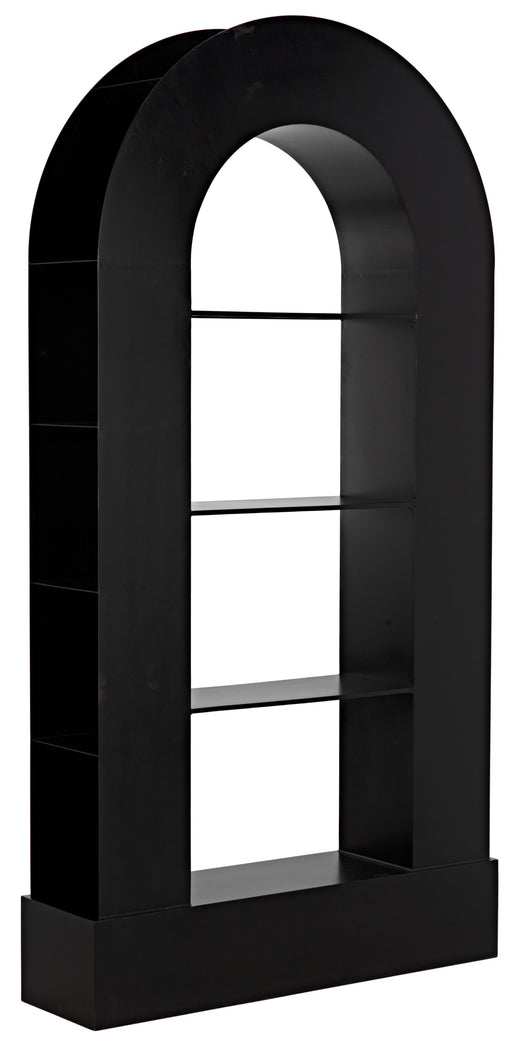 Triumph Bookcase, Black Steel