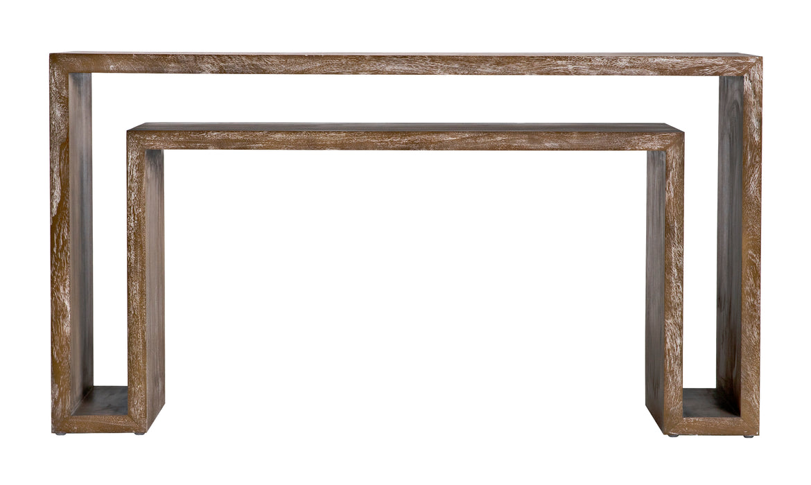 Caine Console, Grey Wash