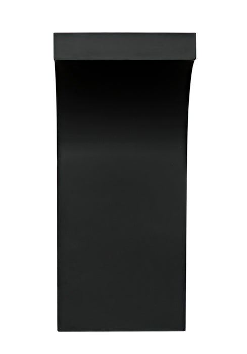 Maximus Console/Side Table, Black Steel