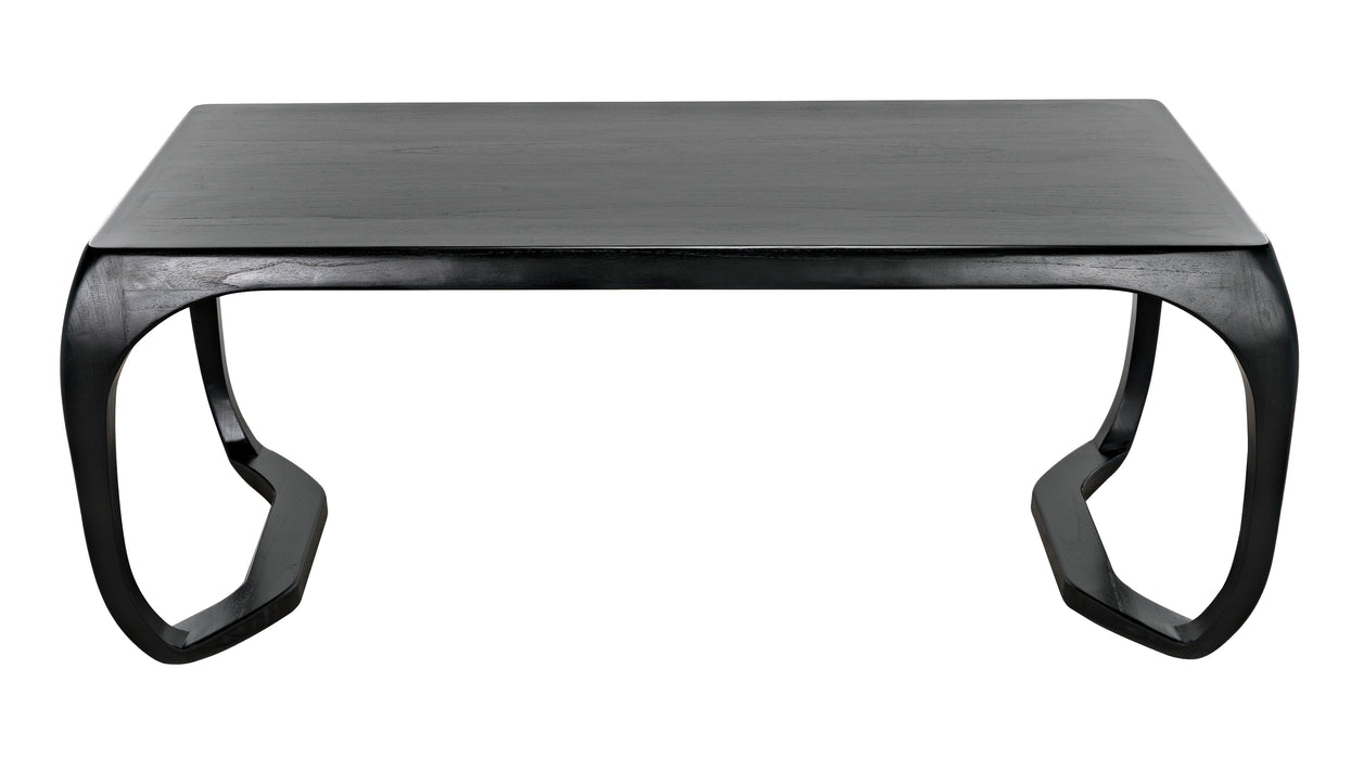 Lola Desk, Hand Rubbed Black