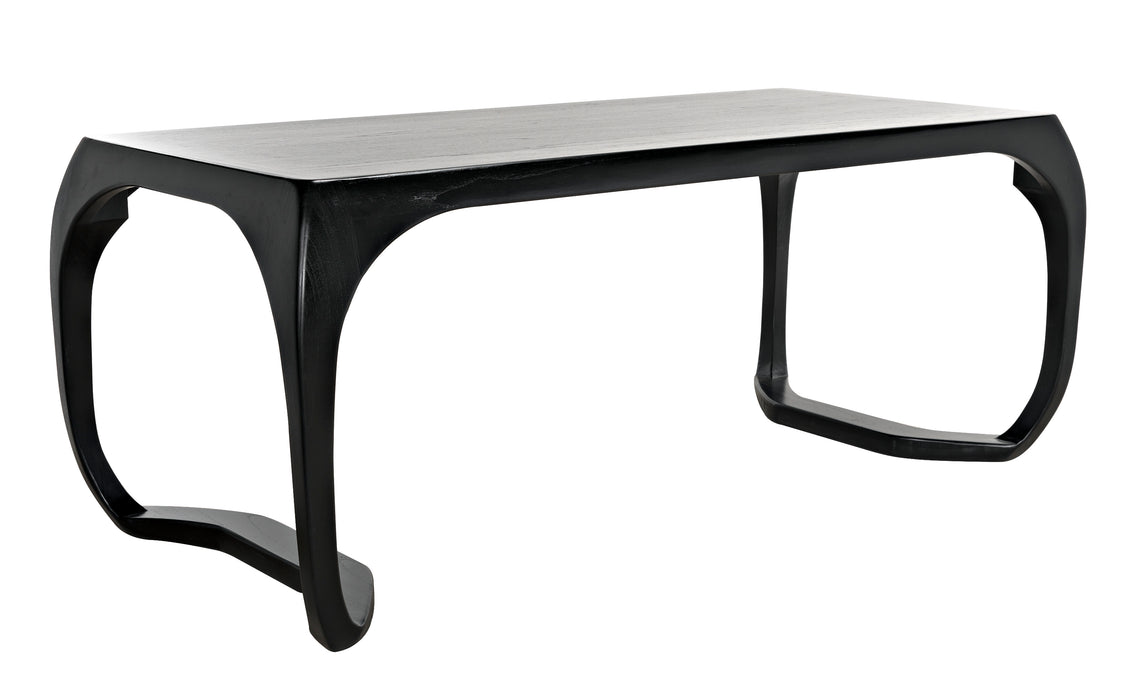 Lola Desk, Hand Rubbed Black