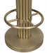 Sedes Bar Stool, Steel with Brass Finish