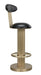 Sedes Bar Stool, Steel with Brass Finish