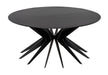 Spider Coffee Table, Black Metal