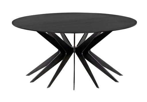 Spider Coffee Table, Black Metal