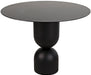 Wanda Dining Table, Black Steel