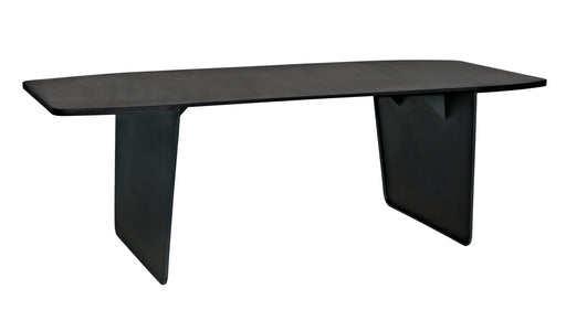 Esprit Dining Table, Black Metal