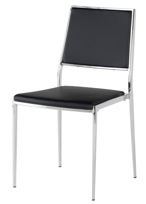 Aaron PL Black Dining Chair