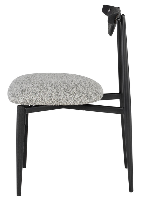 Vicuna D8 Boucle Grey Dining Chair