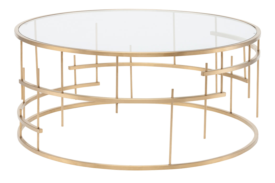 Tiffany PL Gold Coffee Table