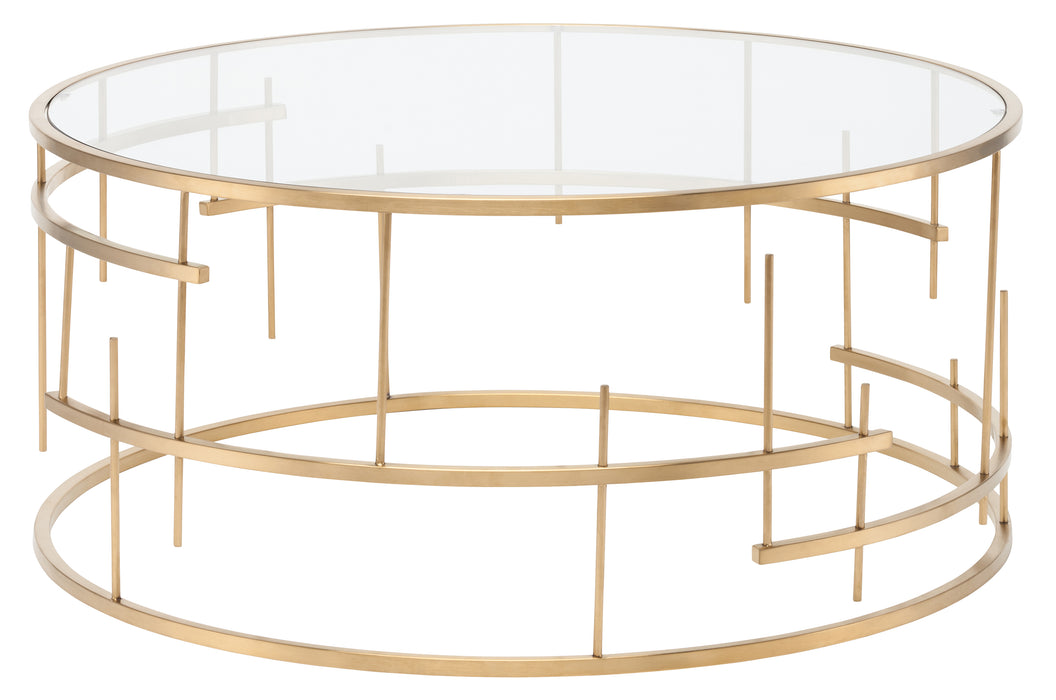 Tiffany PL Gold Coffee Table