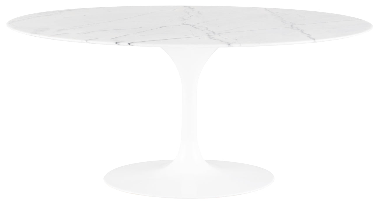 Echo PL White Dining Table