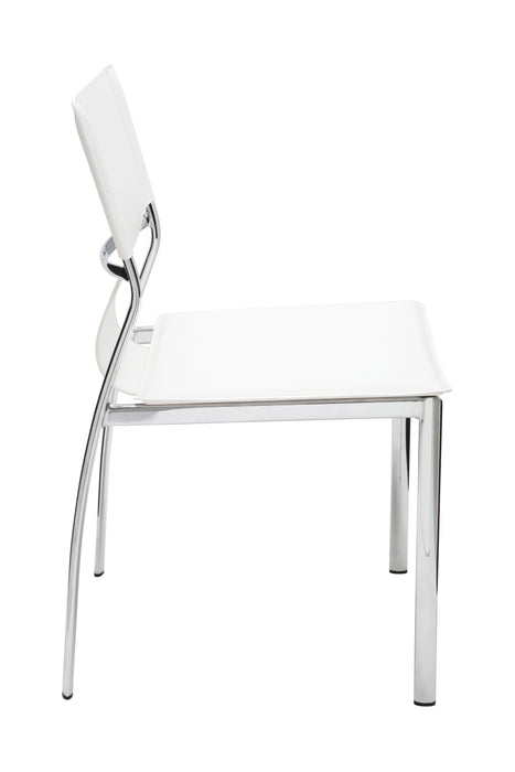 Lisbon PL White Dining Chair