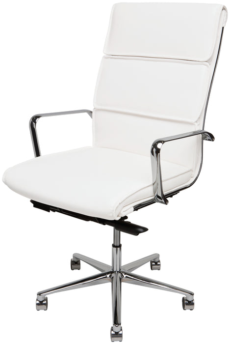Lucia PL White Office Chair
