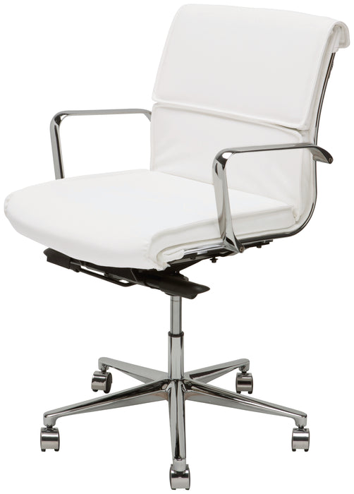 Lucia PL White Office Chair