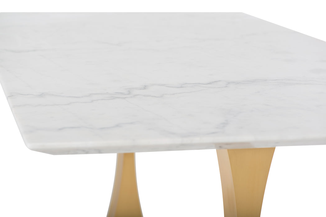 Toulouse NL White Dining Table