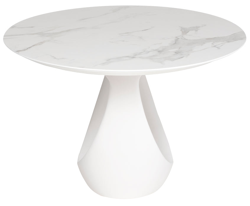 Montana PL White Dining Table