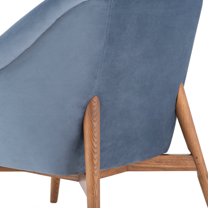 Charlize NL Dusty Blue Occasional Chair