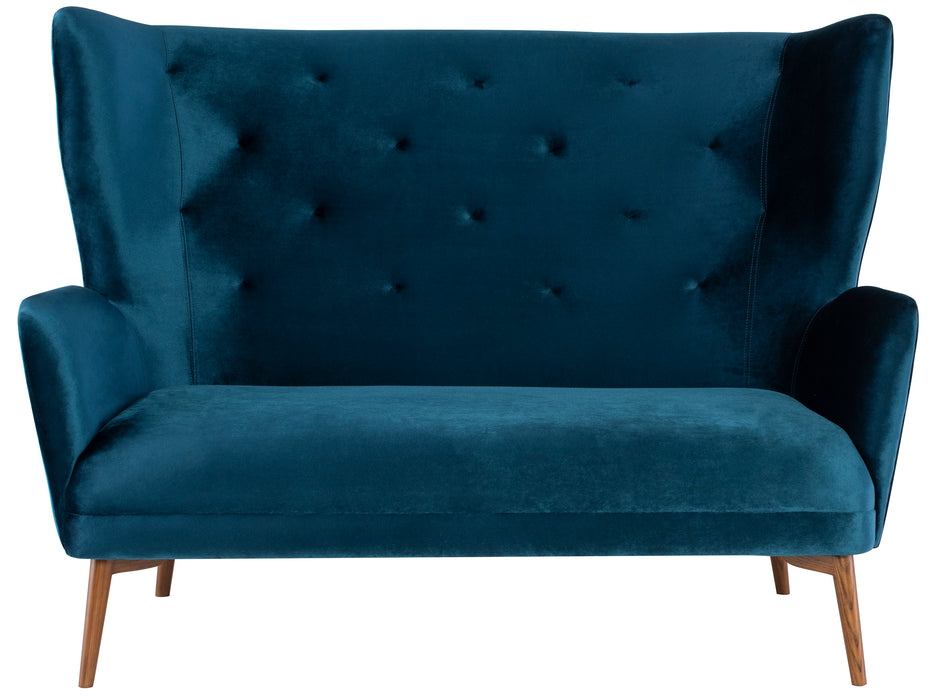 Klara NL Midnight Blue Double Seat Sofa
