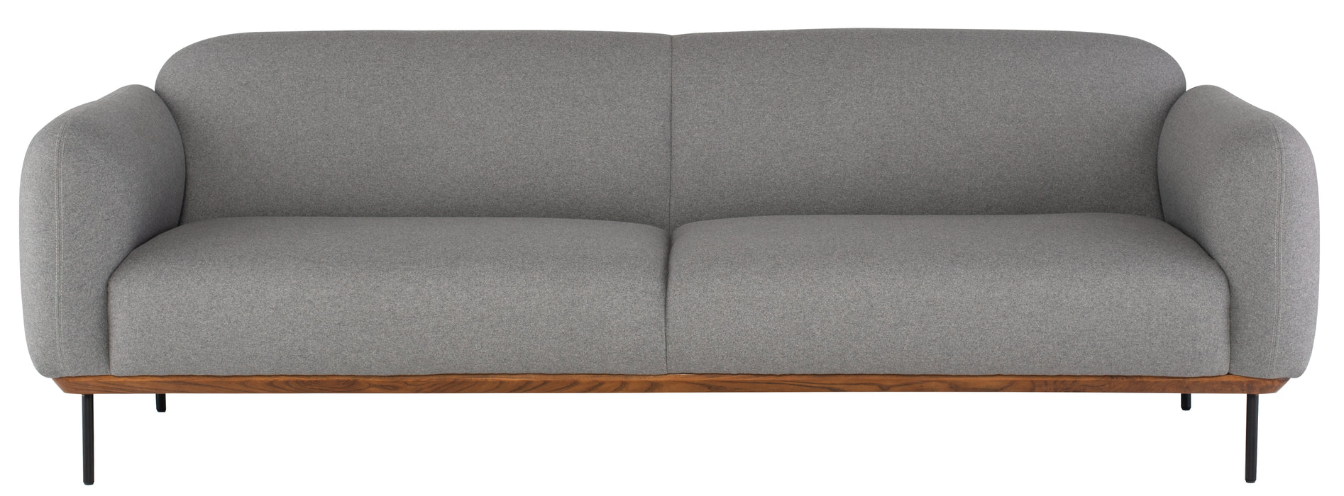 Benson NL Light Grey Triple Seat Sofa