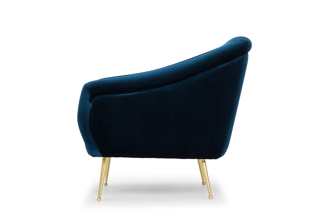 Lucie NL Midnight Blue Occasional Chair