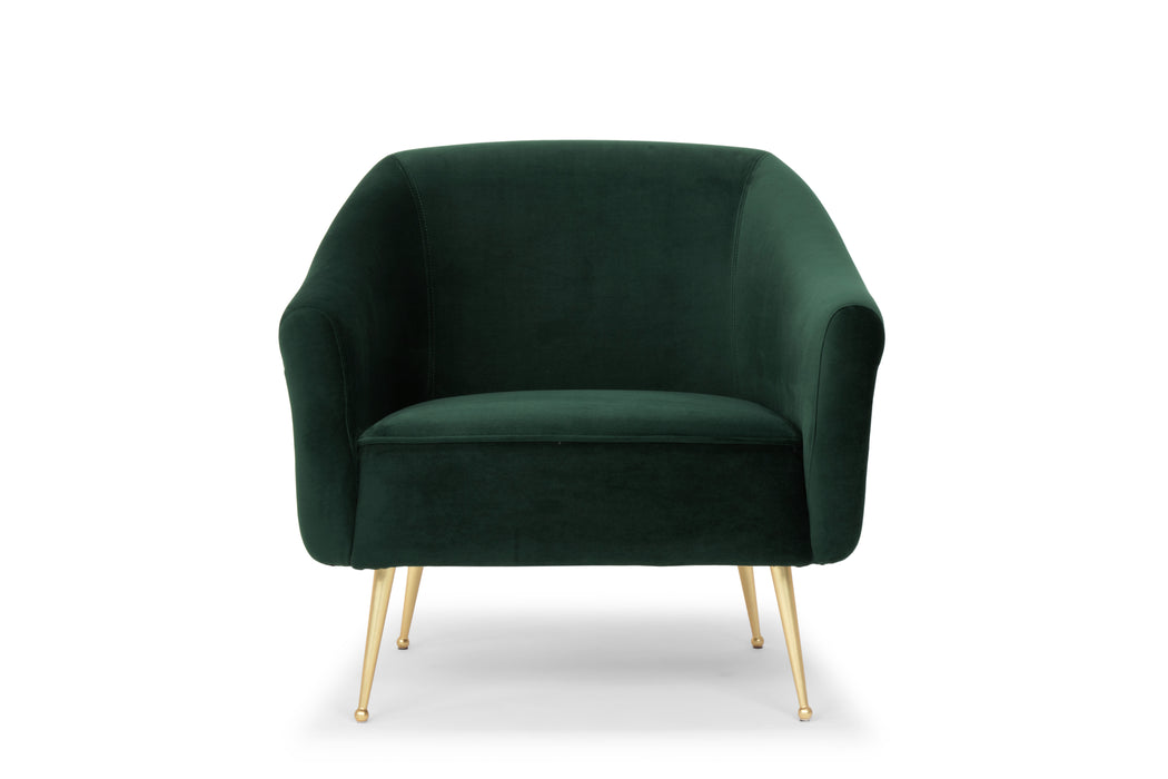 Lucie NL Emerald Green Occasional Chair