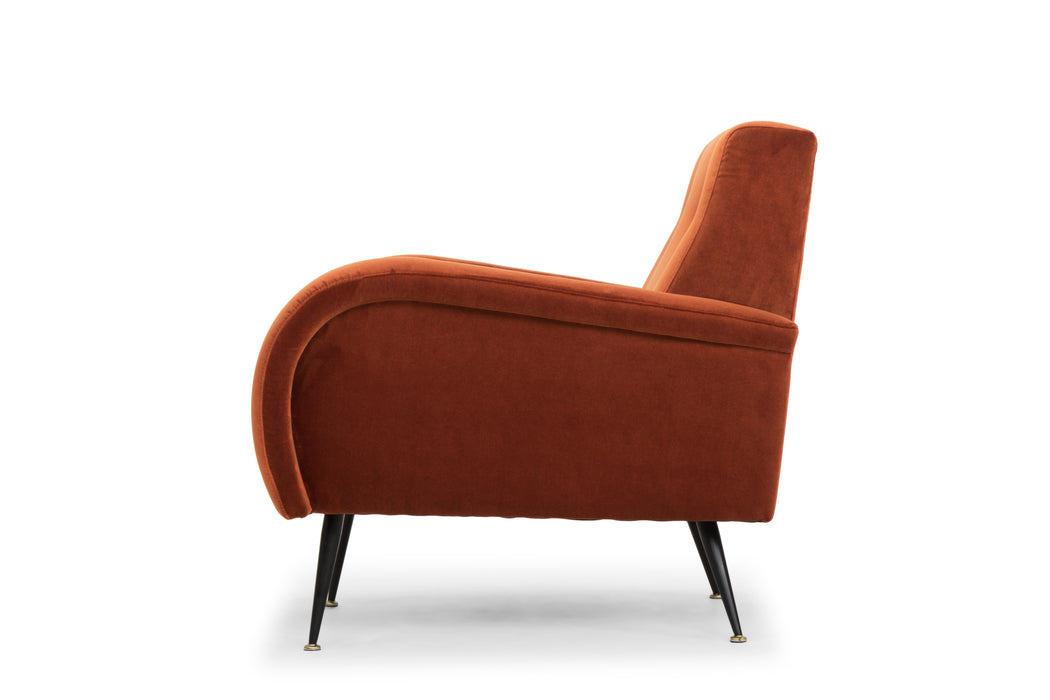 Hugo NL Rust Occasional Chair