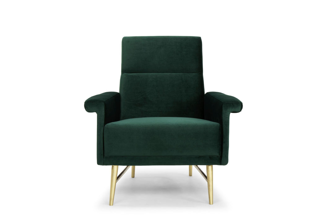 Mathise NL Emerald Green Occasional Chair