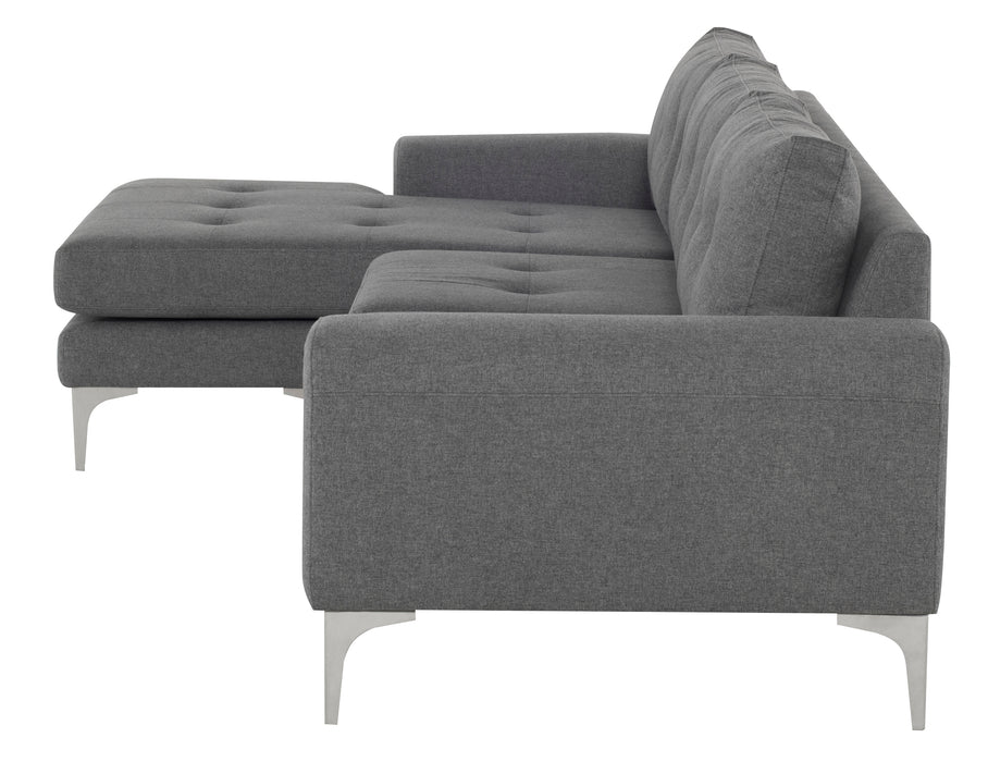 Colyn NL Shale Grey Sectional Sofa