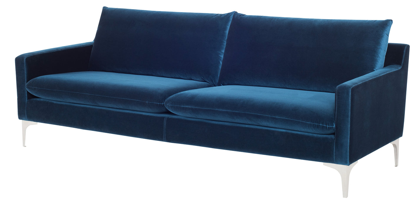 Anders NL Midnight Blue Triple Seat Sofa