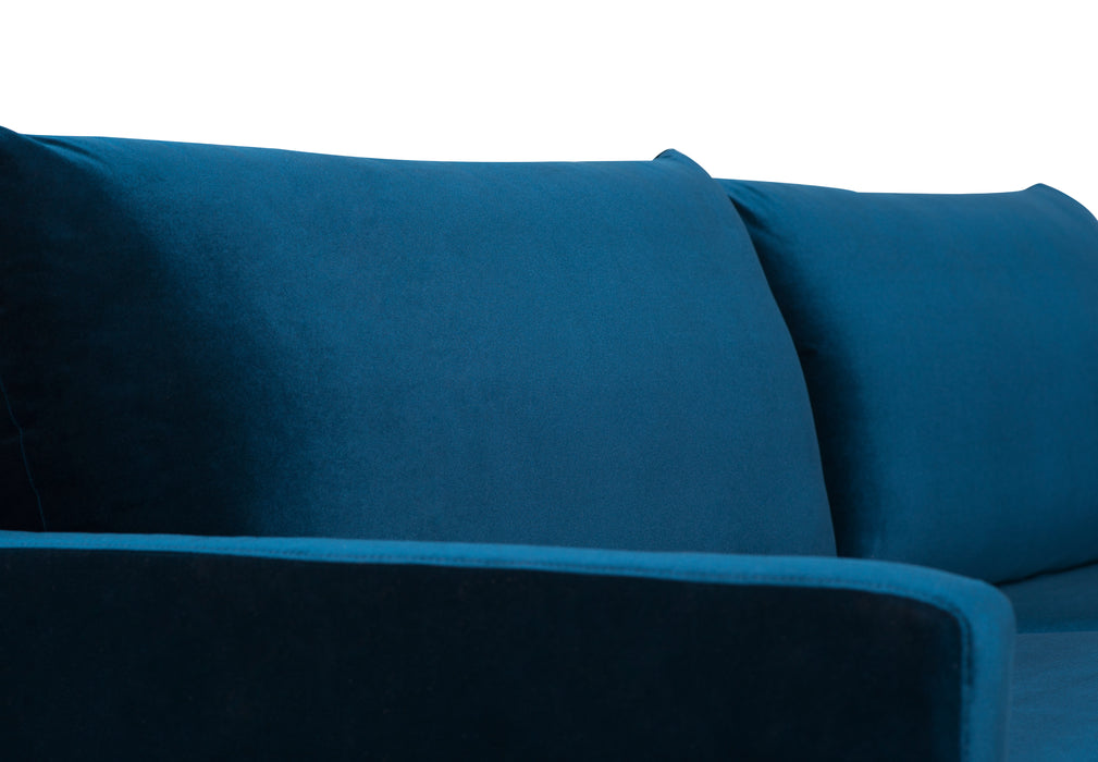 Anders NL Midnight Blue Triple Seat Sofa