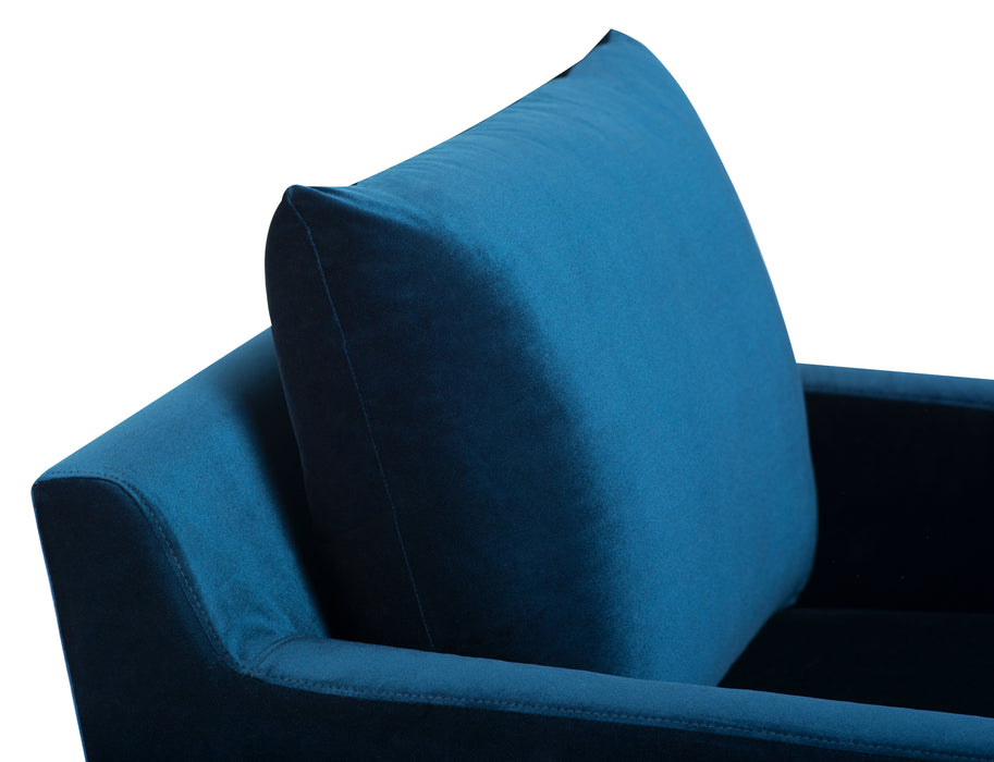 Anders NL Midnight Blue Single Seat Sofa