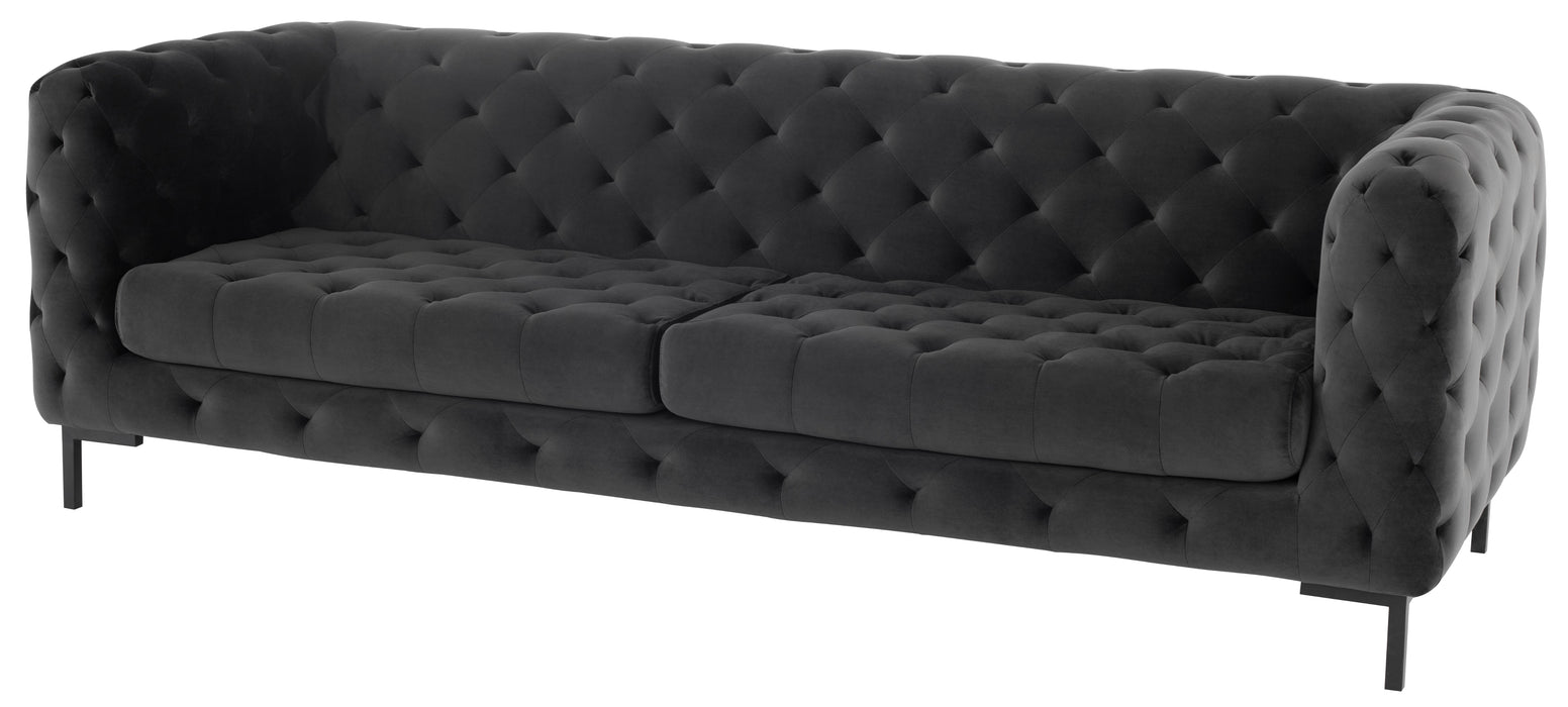 Tufty NL Shadow Grey Triple Seat Sofa