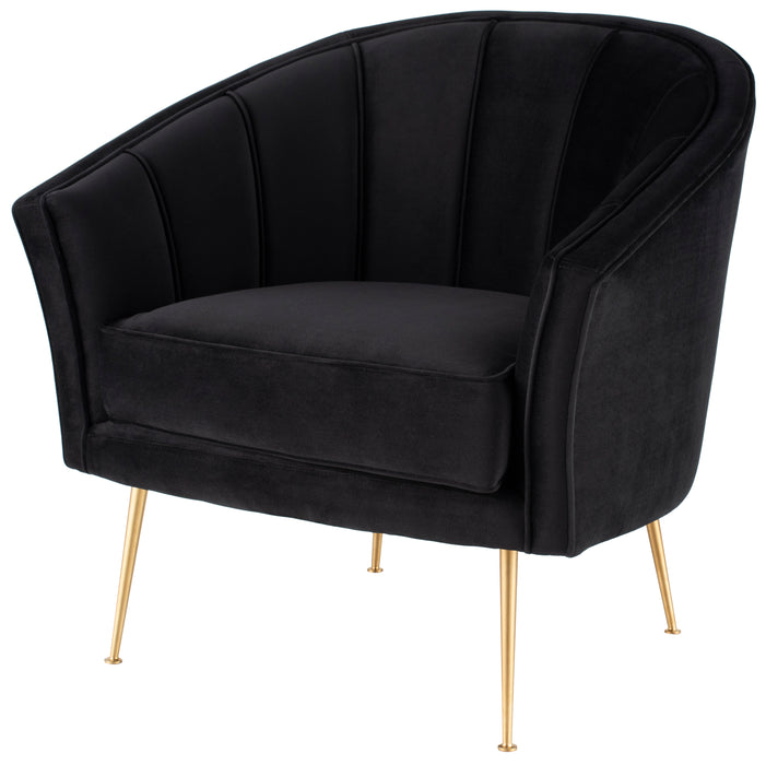 Aria NL Black Single Seat Sofa