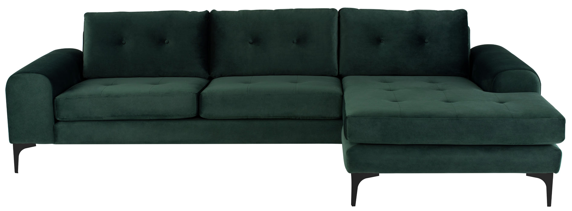 Colyn NL Emerald Green Sectional Sofa