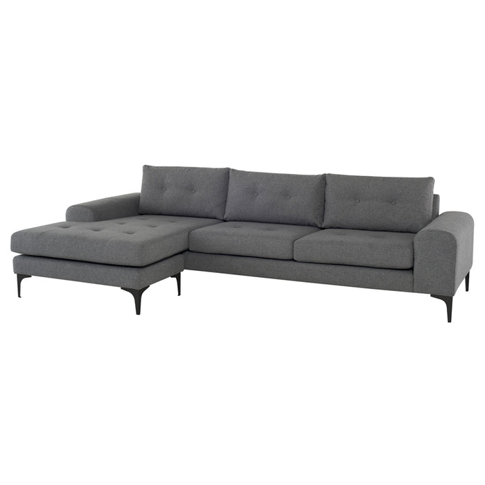 Colyn NL Shale Grey Sectional Sofa