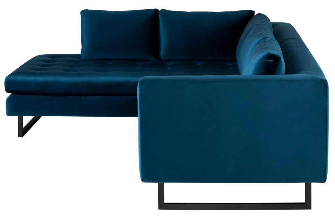 Janis NL Midnight Blue Sectional Sofa