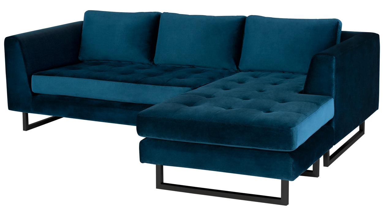 Matthew NL Midnight Blue Sectional Sofa