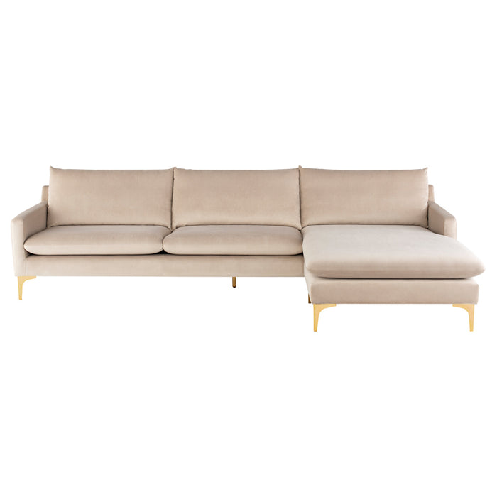 Anders NL Nude Sectional Sofa